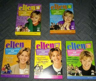 Ellen (tv Sitcom) The Complete Series,  All 5 Seasons On Dvd (109 Episodes) Rare