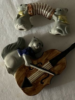 2 Animals,  Bretby Art Pottery,  Woodville.  From Animal Band 1950,  S Rare