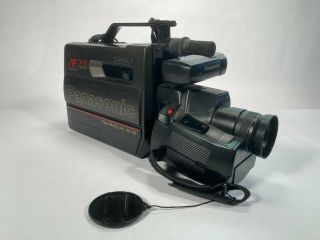 Vintage Panasonic Omnimovie Pv - 420d Vhs Video Camera Hq Afx8 Rare