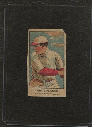 1921 W551 Vintage Strip Card,  Tris Speaker,  Cleveland Indians,  Hof,  Rare