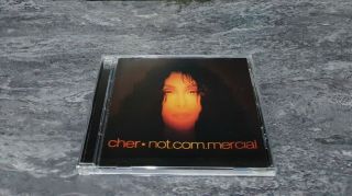Cher ‎not.  Com.  Mercial Cd Album (2000) Rare Oop Not Commercial 80119 - 01010 - 2