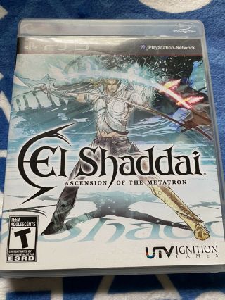 El Shaddai: Ascension Of The Metatron (sony Playstation 3,  2011) Rare Complete