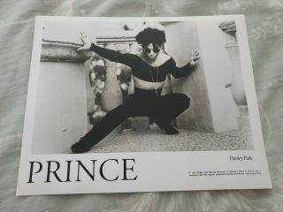 Prince Official Paisley Park Photo Photograph Professional Symbol Ultra Rare