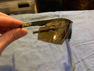 Vintage Oakley Mumbo M Frame Sunglasses Blades Rare