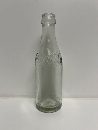 Rare Antique Coca - Cola Coke Bottle Pre 1915 Alton Bottling Co.  Illinois Glass Il