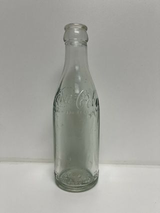RARE Antique Coca - Cola Coke Bottle PRE 1915 Alton Bottling Co.  Illinois Glass IL 3