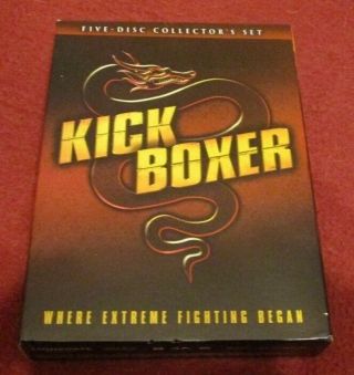 Kickboxer - Collectors Set Rare Oop 5 Dvd Box Set Albert Pyun,  Sasha Mitchell