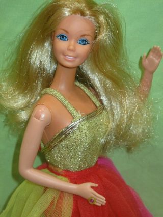 Vintage Barbie Rare 1978 Fashion Photo Superstar Era Doll In Outfit With Ring