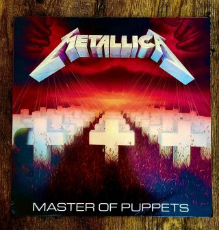 Metallica - Master Of Puppets [music For Nations Orange Rare Uk 80s Edition]