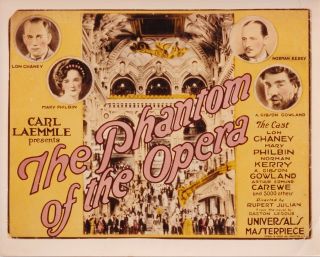 Lon Chaney Phantom Of The Opera Rare Color Photo