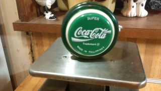 Rare Vintage Russell Coca Cola Green Yoyo,  80 