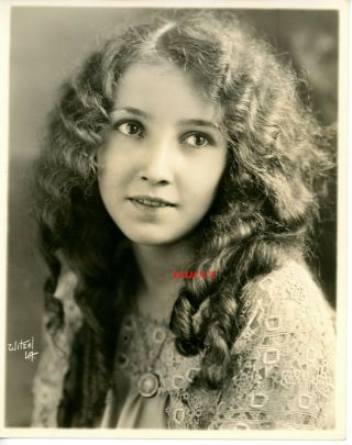 Bessie Love Vintage Dble - Wt Photo Early 1920s By Witzel Close - Up Rare