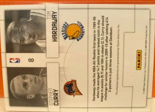 2009 Steph Curry ROOKIE Panini Threads Generations 8 - RARE - 1 of a kind? READ 2