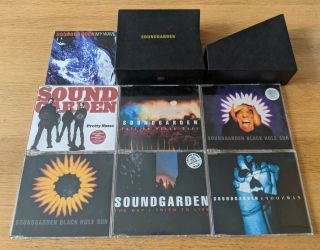 Soundgarden ‎– Superunknown: The Singles (rare,  Uk 7 Cd Singles Box Set 1994)