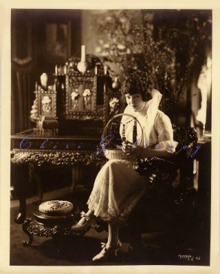 Vintage Rare 1920 Mary Miles Minter Personal Photo Edward Thayer Monroe 8 X 10 D
