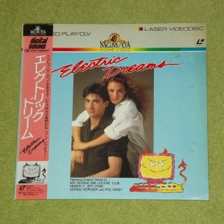 Electric Dreams [1984/virginia Madsen] - Rare 1986 Japan Laserdisc,  Obi