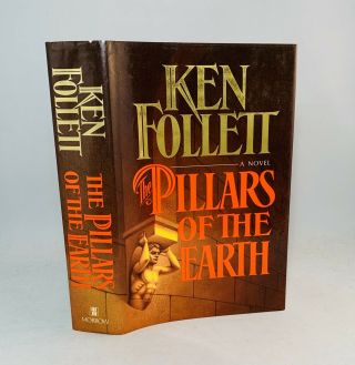 The Pillars Of The Earth - Ken Follett - Signed - True First/1st U.  S.  Edition - Rare