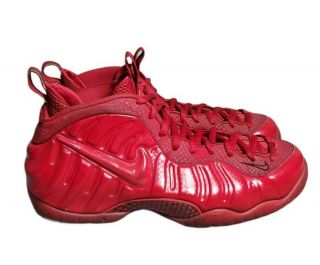 Rare Nike Air Foamposite Pro Gym Red October Gold Mens Size 11 624041 - 603