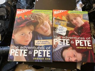 The Adventures Of Pete And Pete - Seasons One,  Two (dvd,  2005,  4 - Disc Set) Rare