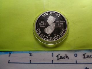 Engelhard Jersey 1776 - 1976 American Bicentennial Rare 999 Silver Coin