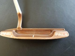 Ping Pal 6 Beryllium Putter / Rh / 35” / Rare Vintage Ping Pal 6