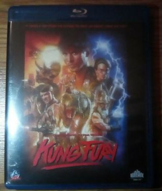 Kung Fury Blu - Ray Kickstarter Exclusive Rare