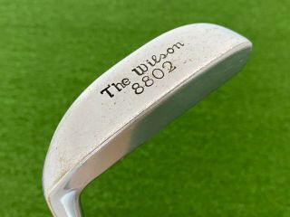 RARE Heel Shafted THE WILSON 8802 PUTTER 35 
