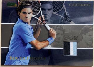 2008 Ace Authentic Roger Federer Jersey Contender 3 - Colours Very Rare