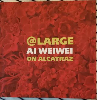 Ai Weiwei - Signed 8x10 Photo With Book : On Alcatraz Rare With 4x6
