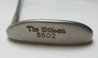Rare Vintage - 1964 Wilson 8802 - Putter All With Head Speed Band - 35 "