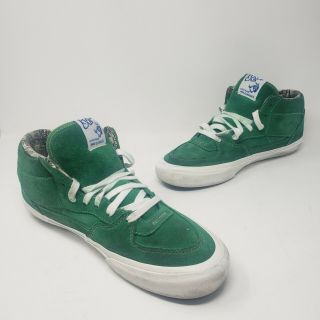 Vans Half Cab Pro Ray Barbee Emerald Green Skate Shoes Mens Size 10 Rare 721454