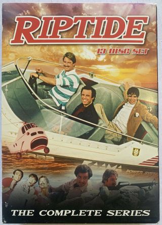 Riptide The Complete Series (dvd,  Seasons 1 - 3,  1983,  Rare Oop,  Box Set) Canadian
