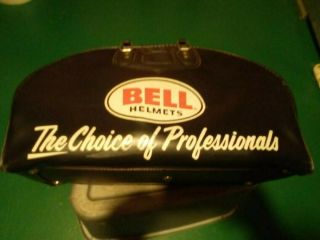 Rare Vintage 1960s Bell Helmet & Uniform Drag Racing Bag