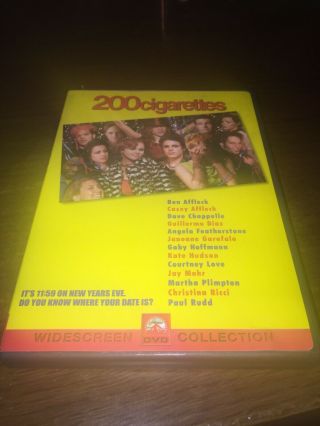 200 Cigarettes Like W/insert (dvd) Mtv Comedy Action Cult Oop Rare