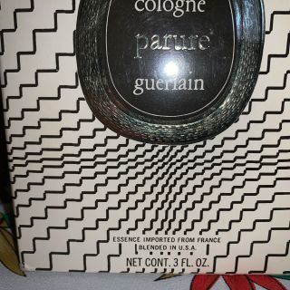 Vtg Rare Guerlain Parure Eau De Cologne 3 oz Bottle 90 Full 3
