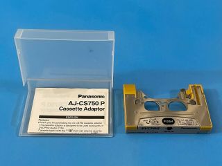 Very Rare Panasonic Aj - Cs750 Dvcpro Minidv Cassette Adapter