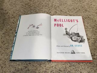 RARE “McEllîgot ' s Pôol” Dr.  Seuss Mr.  Seuss Pool Pre Owned Vintage Mr.  Elligot 2