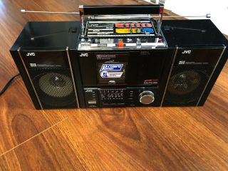 Rare Vintage Jvc Pc - Rm100jw Micro Boombox Detachable Portable The Radio