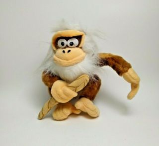 Rare 1995 Cranky Kong Donkey Kong Vintage Plush Doll Banpresto Nintendo