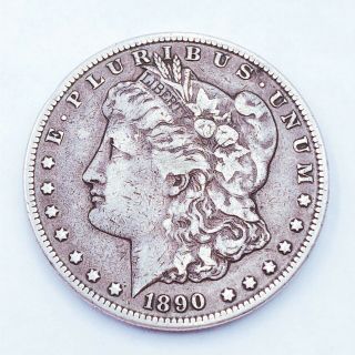 1890 - Cc Carson City Rare Date Value Morgan Silver Dollar 90 Silver Coin A23