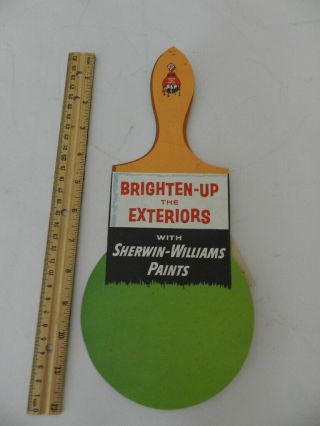 Vintage Advertising Sign - Vintage Sherwin Williams Store Counter Display - Rare