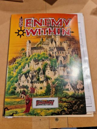 Warhammer Fantasy Roleplay 1st Edition The Enemy Within Rare Oop