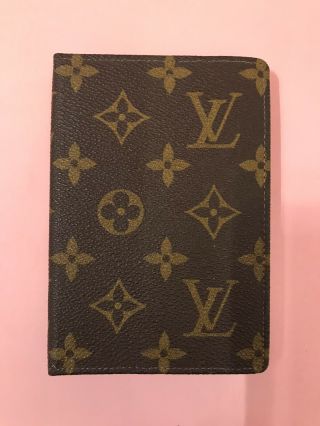 Rare Vintage Made For Saks Louis Vuitton Mini Address Book Vintage 70s Excond