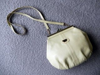 Rare 1950s Christian Dior Shoulder Bag,  Soft Lambskin Leather,  Vgc