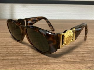 Rare 1980s Vintage Gianni Versace Sunglasses Mod 424 Col.  869 Od Medusa Head