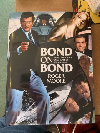 Sir Roger Moore Signed Ltd Edition James Bond On Bond 007 2767/5000 Rare