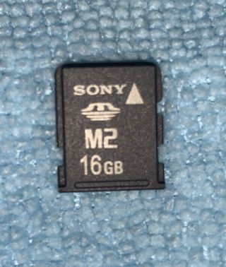 Sony Brand Memory Stick Micro M2 16 Gb Pspgo Sony Camera/phones Rare