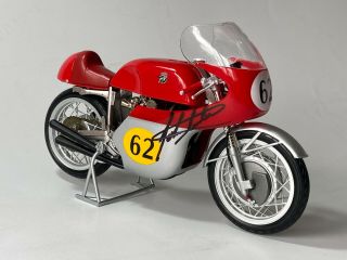 John Surtees Signed 1/12 Scale Model Mv Agusta 500cc 1956,  Rare,  Vgc,  Motogp