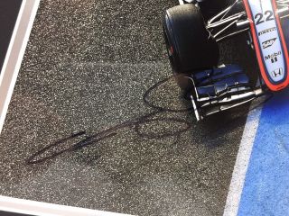 RARE Jenson Button McLaren F1 Signed Photo Display,  AUTOGRAPH FORMULA ONE 3