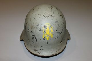 Rare Spanish Modello 26 Post Civil War Eagle Nationalist Helmet Gray